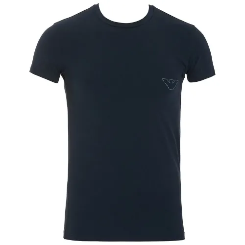 엠프리오 아르마니 Megalogo 반팔 티셔츠 142165753