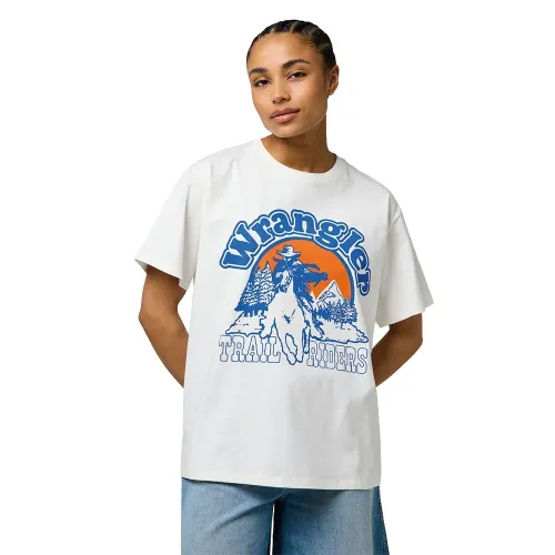 랭글러 112371080 Girlfriend Loose Fit 반팔 티셔츠 142166744