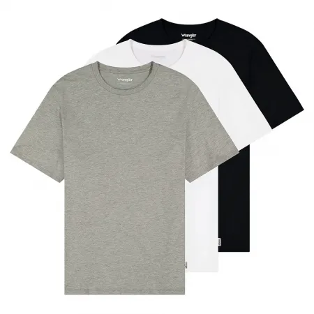 랭글러 112371482 레큘러 Fit 반팔 티셔츠 3 팩 142166765