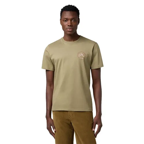 랭글러 Small 그래픽 레큘러 Fit 반팔 티셔츠 142166932