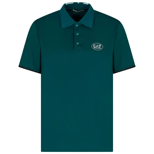 엠프리오 아르마니 Golf Pro Collar Pl St 반팔 폴로 셔츠 142172091