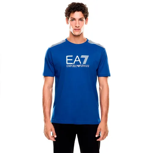 엠프리오 아르마니 Train 7 Lines 반팔 티셔츠 142172936