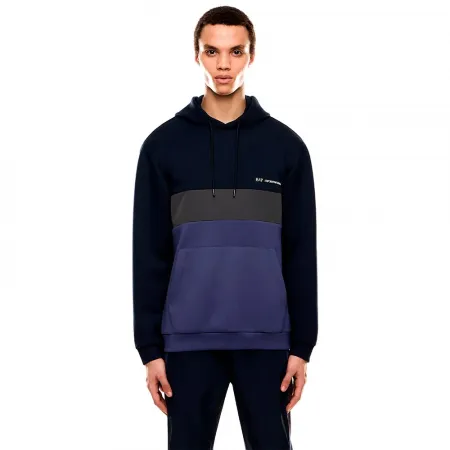 엠프리오 아르마니 Train Athletic Colour Block Nylon 풀지퍼 스웨터 142173102