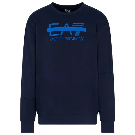 엠프리오 아르마니 Train Logo Series Copl Logo Barred 스웨터 142173985