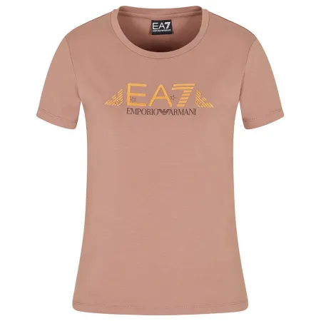 엠프리오 아르마니 Train Logo Series Eagle Logo Crossover 반팔 티셔츠 142174000