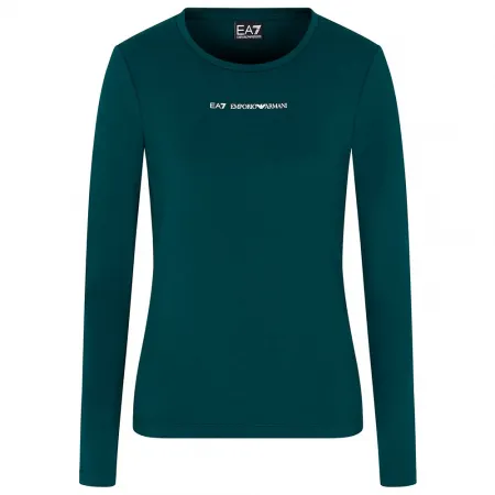 엠프리오 아르마니 Train Logo Series 에센셜 긴팔 티셔츠 142174039