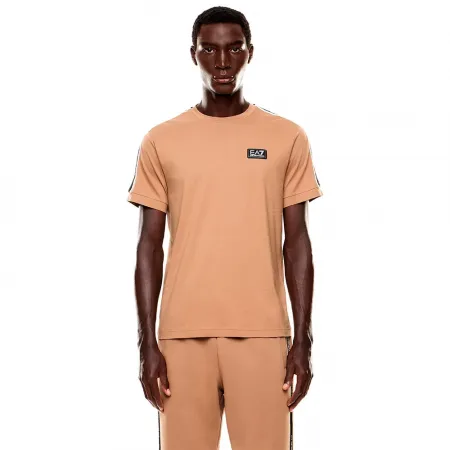 엠프리오 아르마니 Train Logo Series Tape Co 반팔 티셔츠 142174252