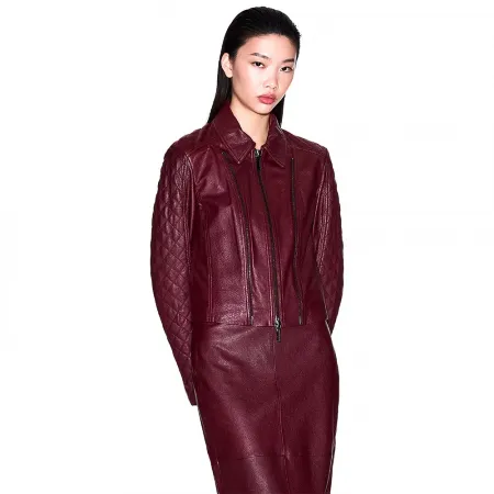 아르마니익스체인지 XW000654 AF16212 가죽 자켓 142205840