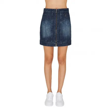 아르마니익스체인지 XW000815 AF16081 데님 스커트 142206034