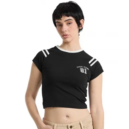 게스 W5RI53-J1314 Slim Fit 반팔 티셔츠 142217438