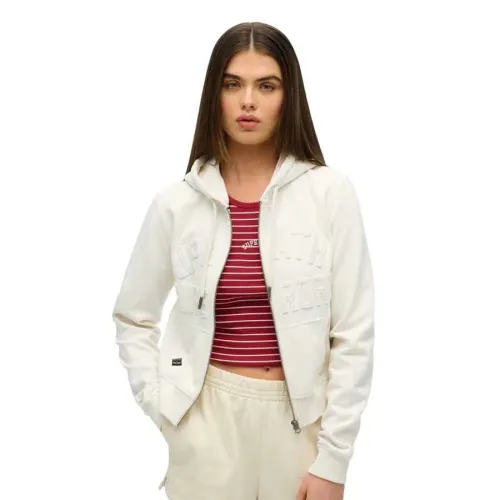 슈퍼드라이 Athletic Tonal 풀지퍼 스웨터 142221977