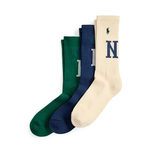 RALPH LAUREN ACCESORIOS NY 크루 양말 3 켤레 142227666