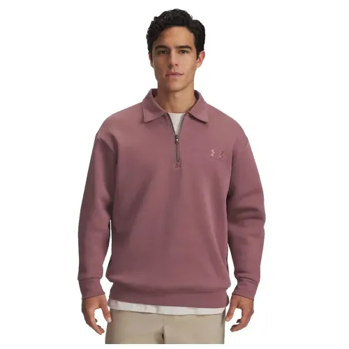 언더아머 Icon 플리스 Collar 하프 지퍼 스웨터 142266270