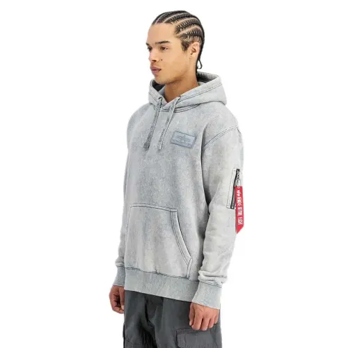 알파인더스트리 Back Print 빈티지 후드티 142272370