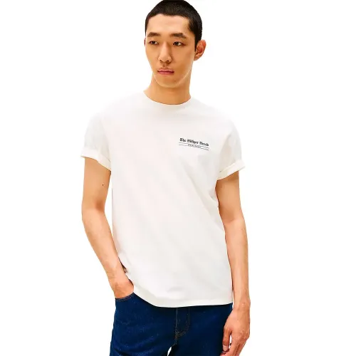 타미힐피거 Herald Back 그래픽 반팔 티셔츠 142276752