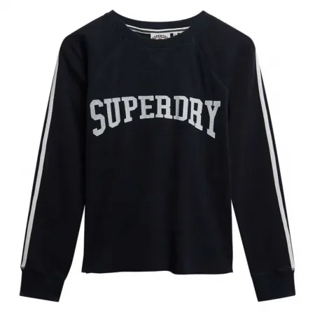 슈퍼드라이 Ath Ess 그래픽 긴팔 티셔츠 142283362