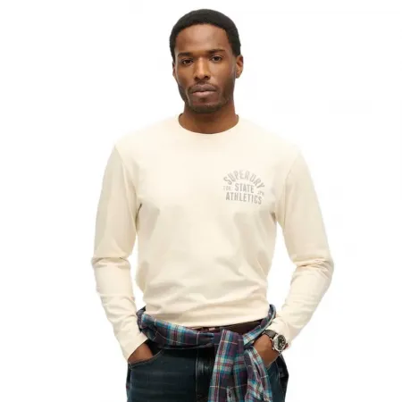 슈퍼드라이 Athletic Ess 긴팔 티셔츠 142283382