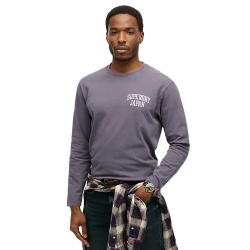 슈퍼드라이 Athletic Ess 긴팔 티셔츠 142283384