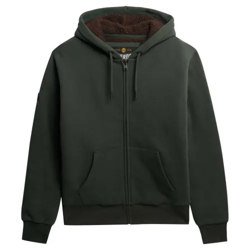 슈퍼드라이 Borg Lined 풀지퍼 스웨터 142283420