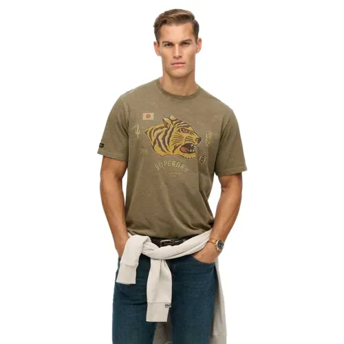 슈퍼드라이 Campaign Souvenir Loose Fit 반팔 티셔츠 142283435