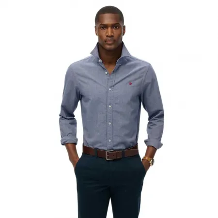 슈퍼드라이 클래식 Oxford 긴팔 셔츠 142283454