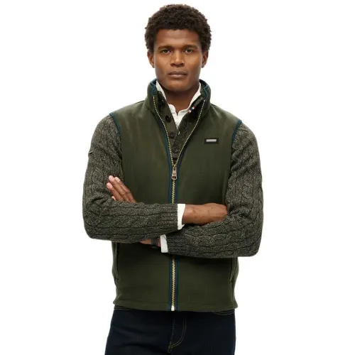 슈퍼드라이 Estate 플리스 조끼 142283572