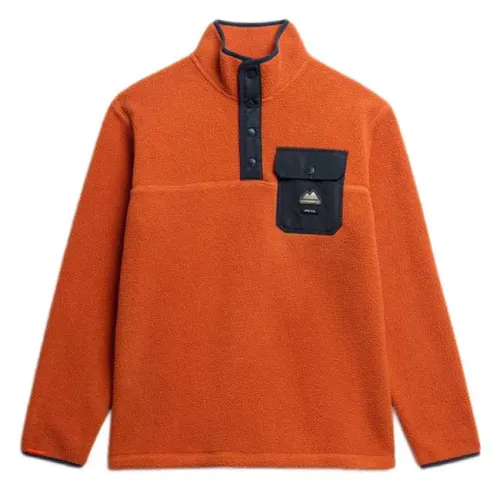 슈퍼드라이 Fuji 하프 지퍼 스웨터 142283594