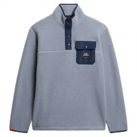 슈퍼드라이 Fuji 하프 지퍼 스웨터 142283596