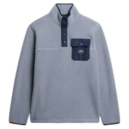 슈퍼드라이 Fuji 하프 지퍼 스웨터 142283596