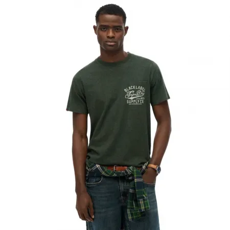 슈퍼드라이 Industrial Relaxed Fit 반팔 티셔츠 142283655