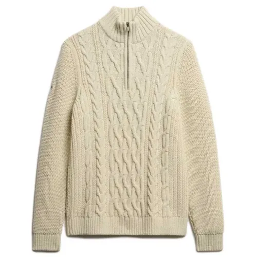 슈퍼드라이 Jacob 하프 지퍼 스웨터 142283658