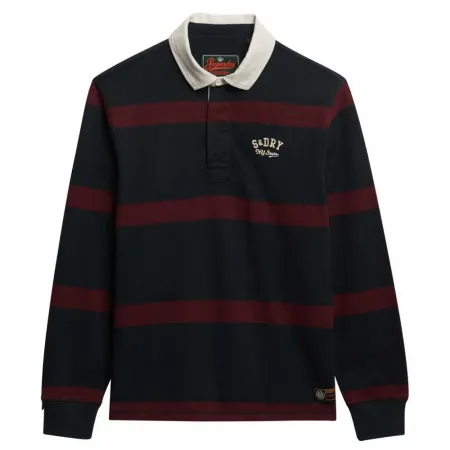 슈퍼드라이 빈티지 Athletic Stripe Rugby 긴팔 티셔츠 142283906