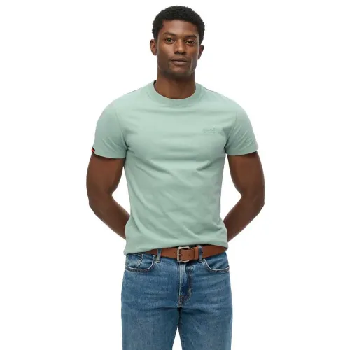 슈퍼드라이 빈티지 Logo Embroidered 반팔 티셔츠 142283924