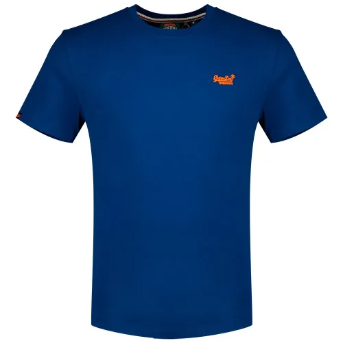 슈퍼드라이 빈티지 Logo Embroidered 반팔 티셔츠 142283933