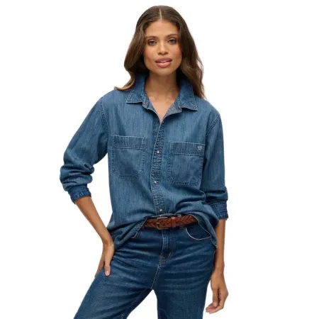 슈퍼드라이 W4010501A Oversize 셔츠 142283957