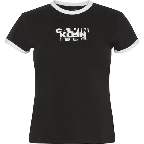 캘빈클라인 1968 그래픽 Baby 반팔 티셔츠 142325398