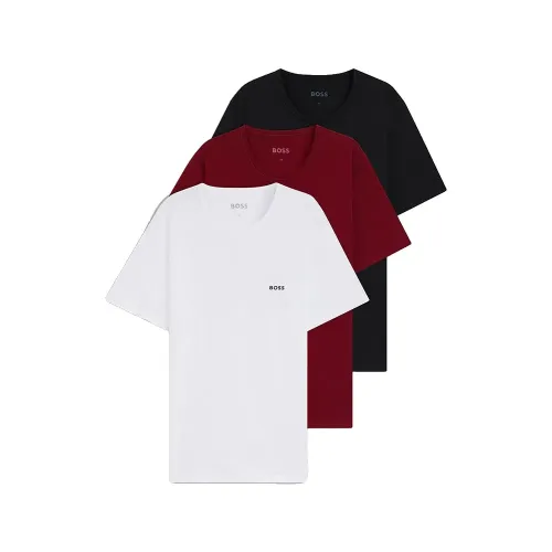 보스 Classic 10267938 01 반팔 이너웨어 3 팩 142330341