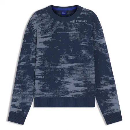 휴고 보스 Sorbas 10274309 01 BLUE 스웨터 142366472