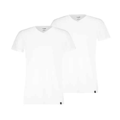 푸마 Everyday 반팔 V넥 티셔츠 2 팩 142368960