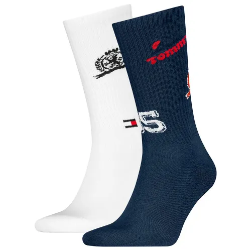 타미힐피거 701236470 크루 양말 2 켤레 142369130