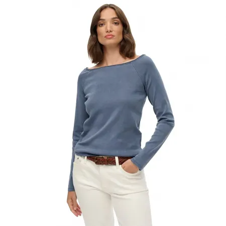 슈퍼드라이 Bardot 긴팔 티셔츠 142369294