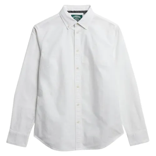 슈퍼드라이 Slim Oxford Bd 긴팔 셔츠 142369556