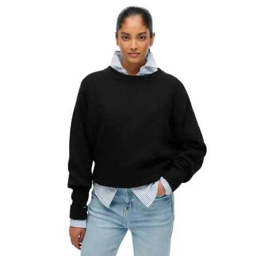 슈퍼드라이 Slouchy Crew Neck 스웨터 142369561