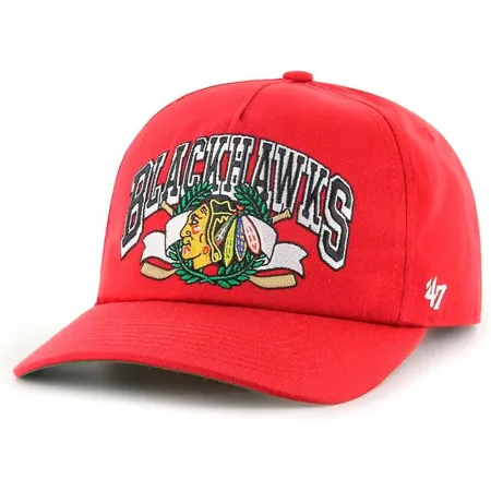 47 NHL Chicago Blackhawks Laurel Captain DTR 모자 142372027