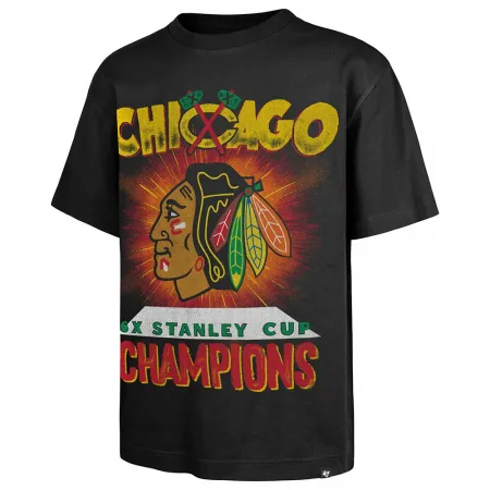 47 NHL Chicago Blackhawks Sigma Foundation 반팔 티셔츠 142372049