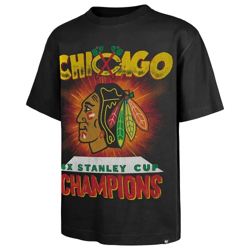 47 NHL Chicago Blackhawks Sigma Foundation 반팔 티셔츠 142372049