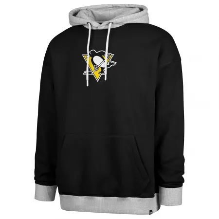 47 NHL Pittsburgh Penguins Patch Drop Shoulder 후드티 142372301