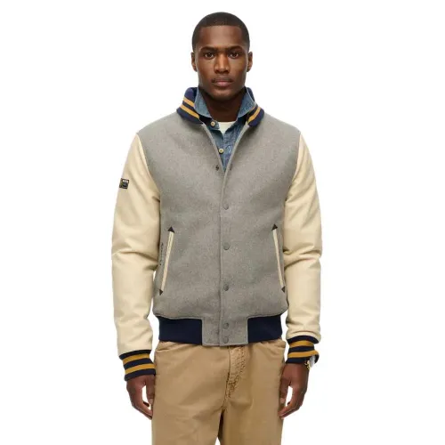 슈퍼드라이 College Varsity 봄버 자켓 142380791