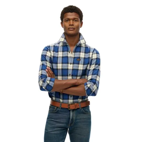 슈퍼드라이 빈티지 Lumberjack 긴팔 셔츠 142381070