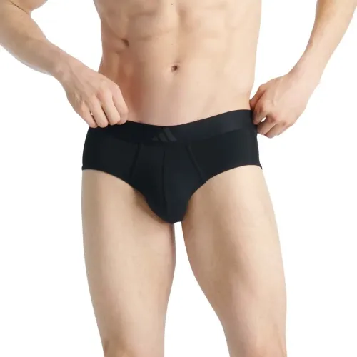 아디다스 UNDERWEAR Low Rise 3 Stripes Active Flex Cotton 삼각팬티 2 팩 142418063